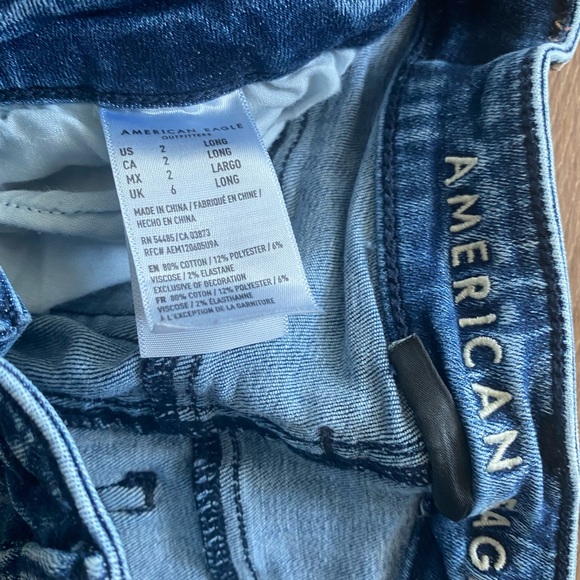 American eagle jeans size 2 long - Picture 2 of 2